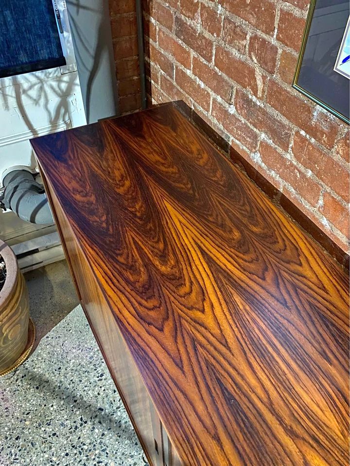 1970s Danish Rosewood Credenza Cabinet