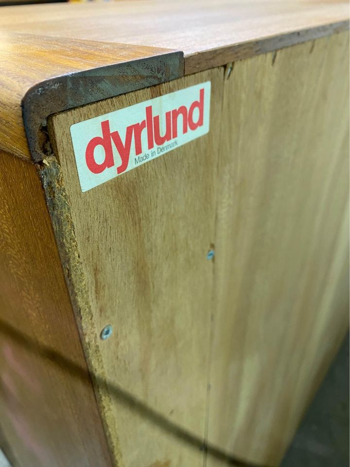 1970s Danish Teak Armoire Dresser