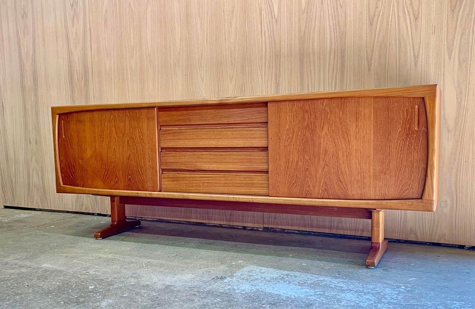 1970s Danish Teak Credenza