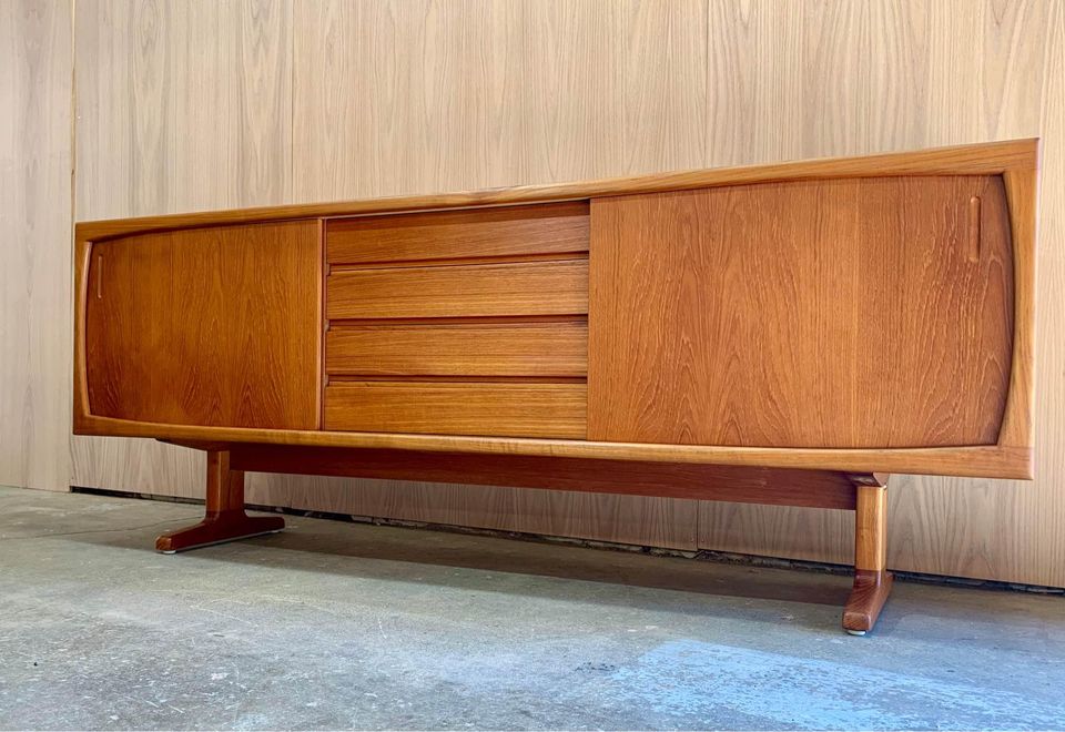 1970s Danish Teak Credenza