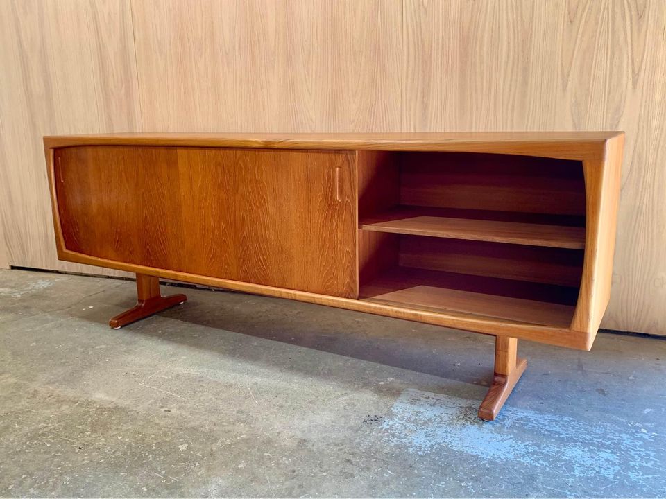 1970s Danish Teak Credenza