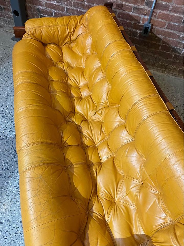 1970s Percival Lafer MP41 Three Seat Sofa