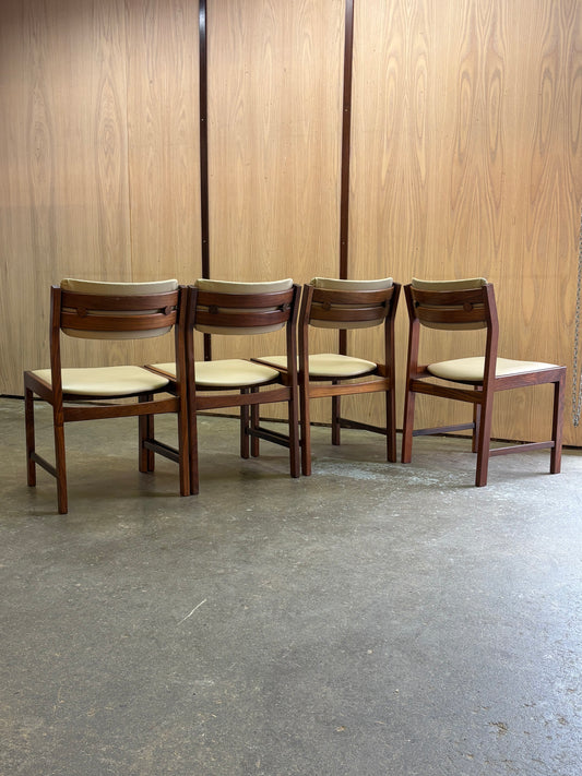 1970s Rosewood Dining Chairs