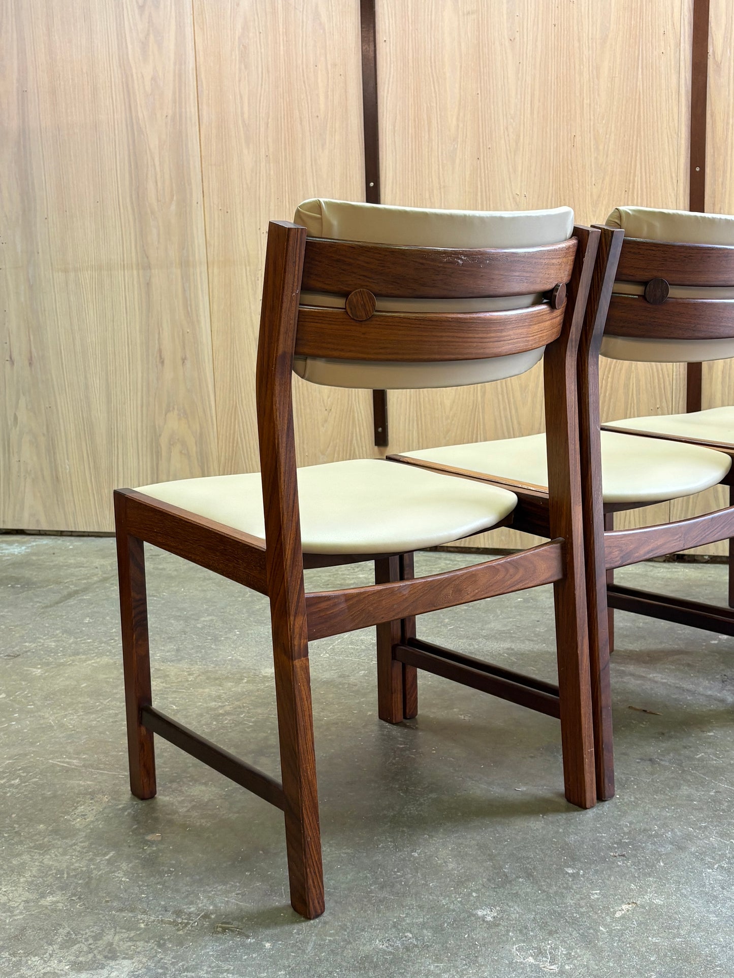 1970s Rosewood Dining Chairs