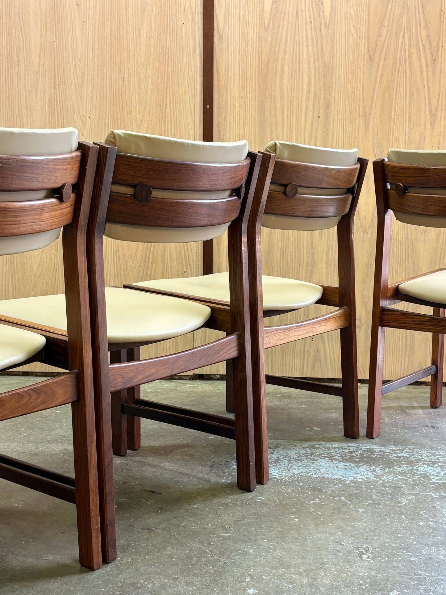 1970s Rosewood Dining Chairs