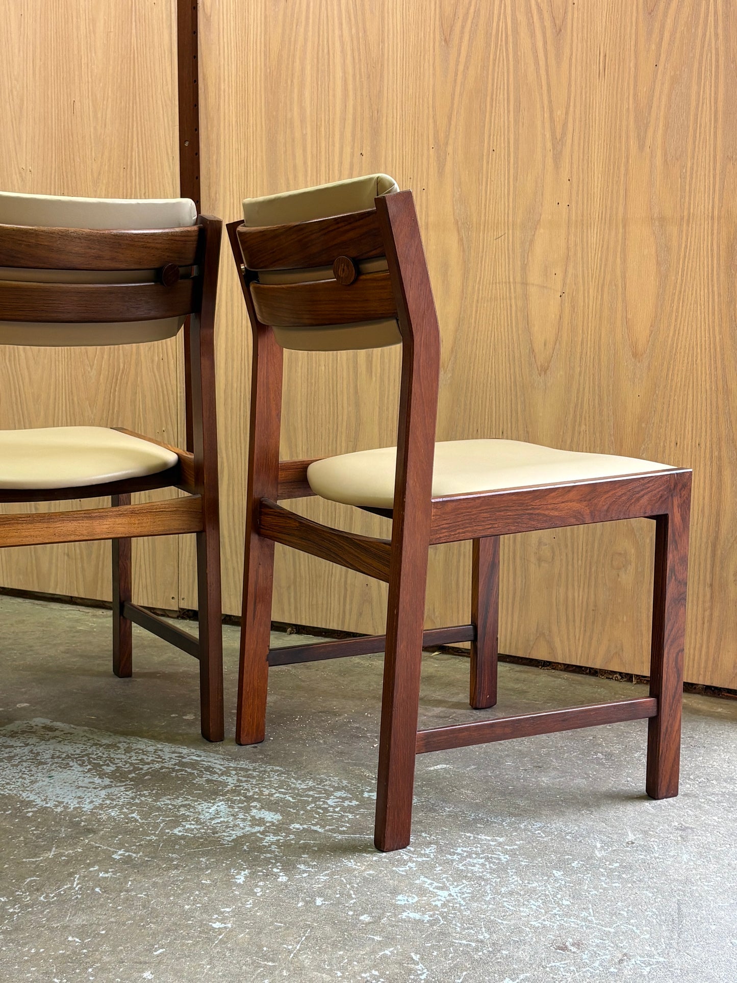 1970s Rosewood Dining Chairs