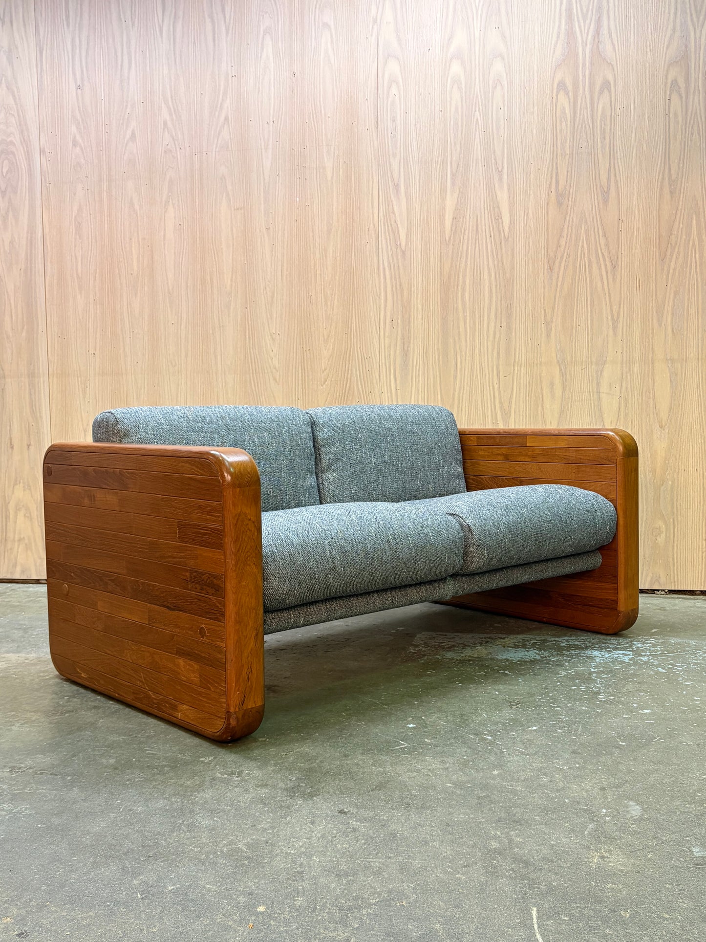 1970s Vintage Teak Sofa