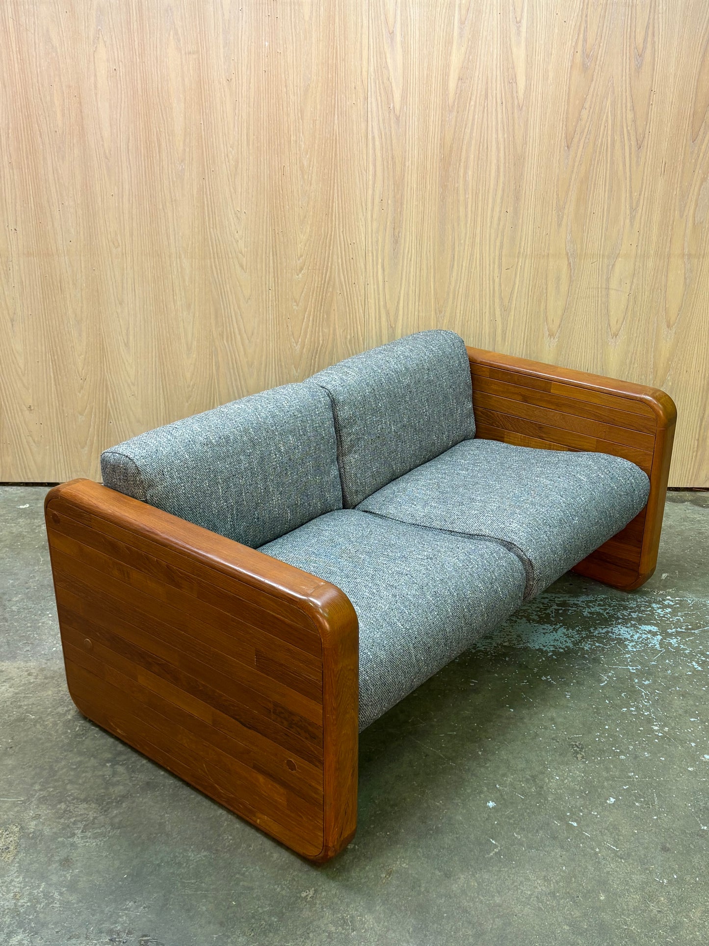 1970s Vintage Teak Sofa