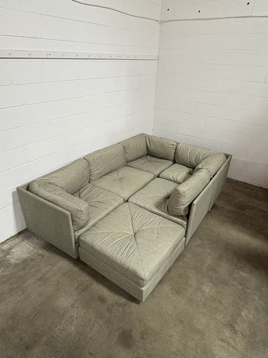 1970s “Playpen” Modular Sectional Sofa by Selig for Simmons