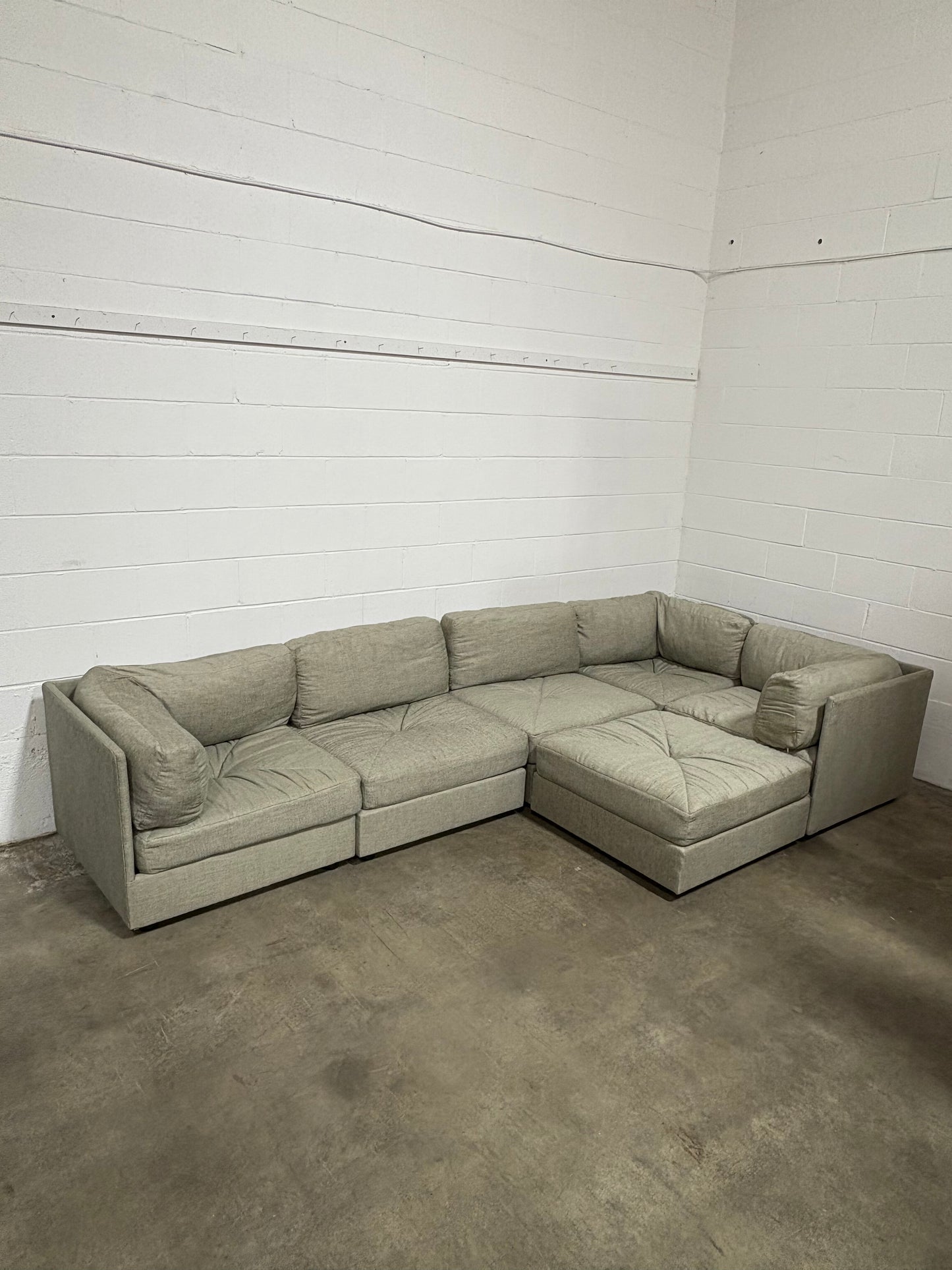 1970s “Playpen” Modular Sectional Sofa by Selig for Simmons