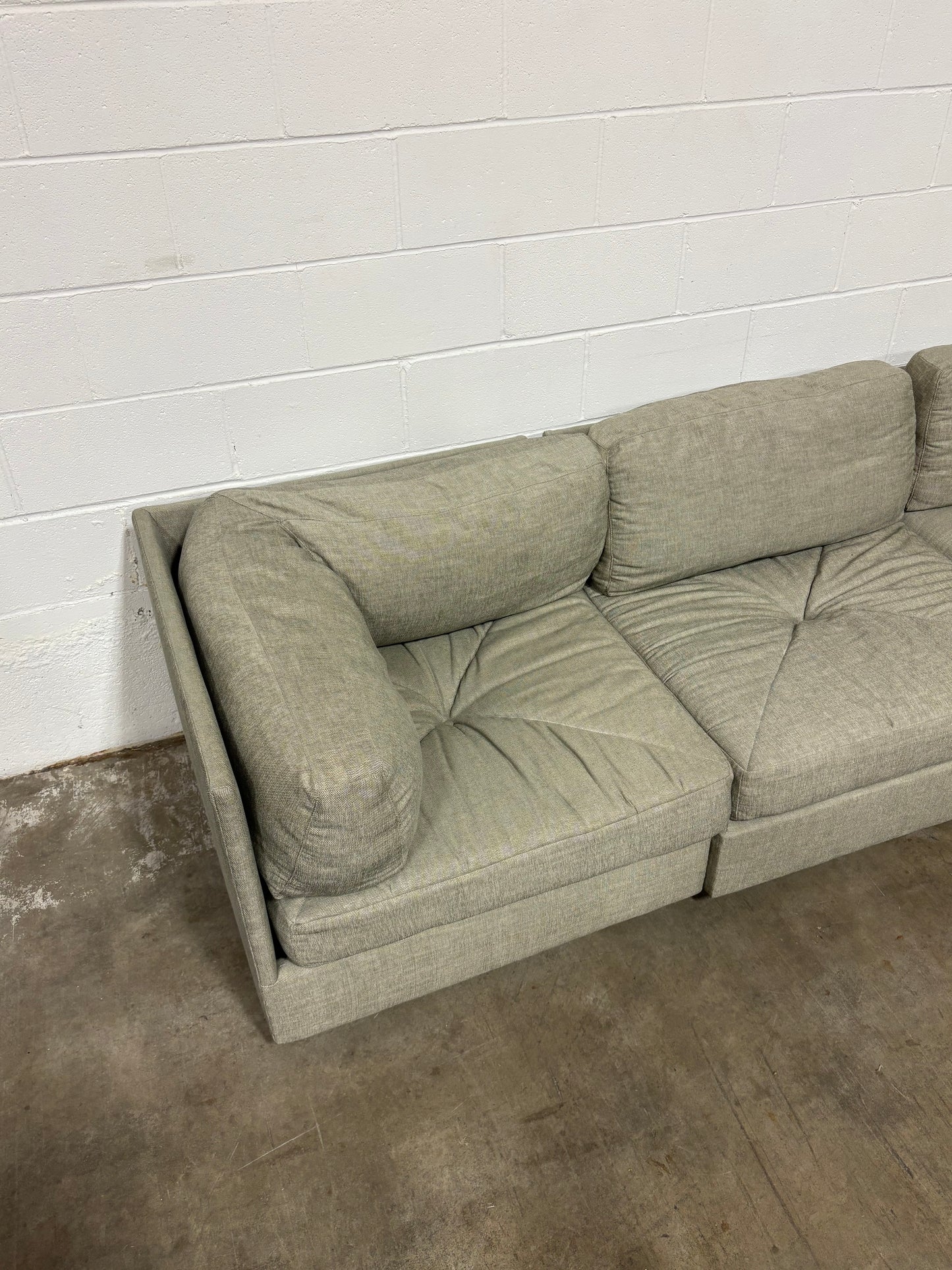 1970s “Playpen” Modular Sectional Sofa by Selig for Simmons