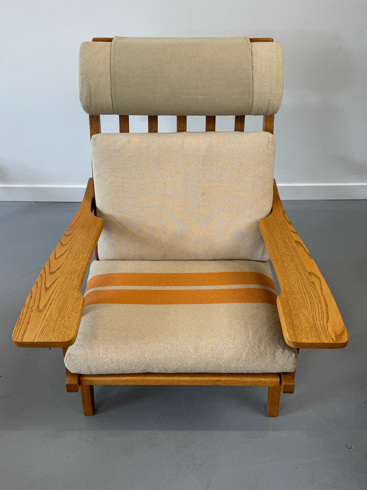 1960s GE-375 Modular Seating System by Hans J. Wegner for Getama in oak.