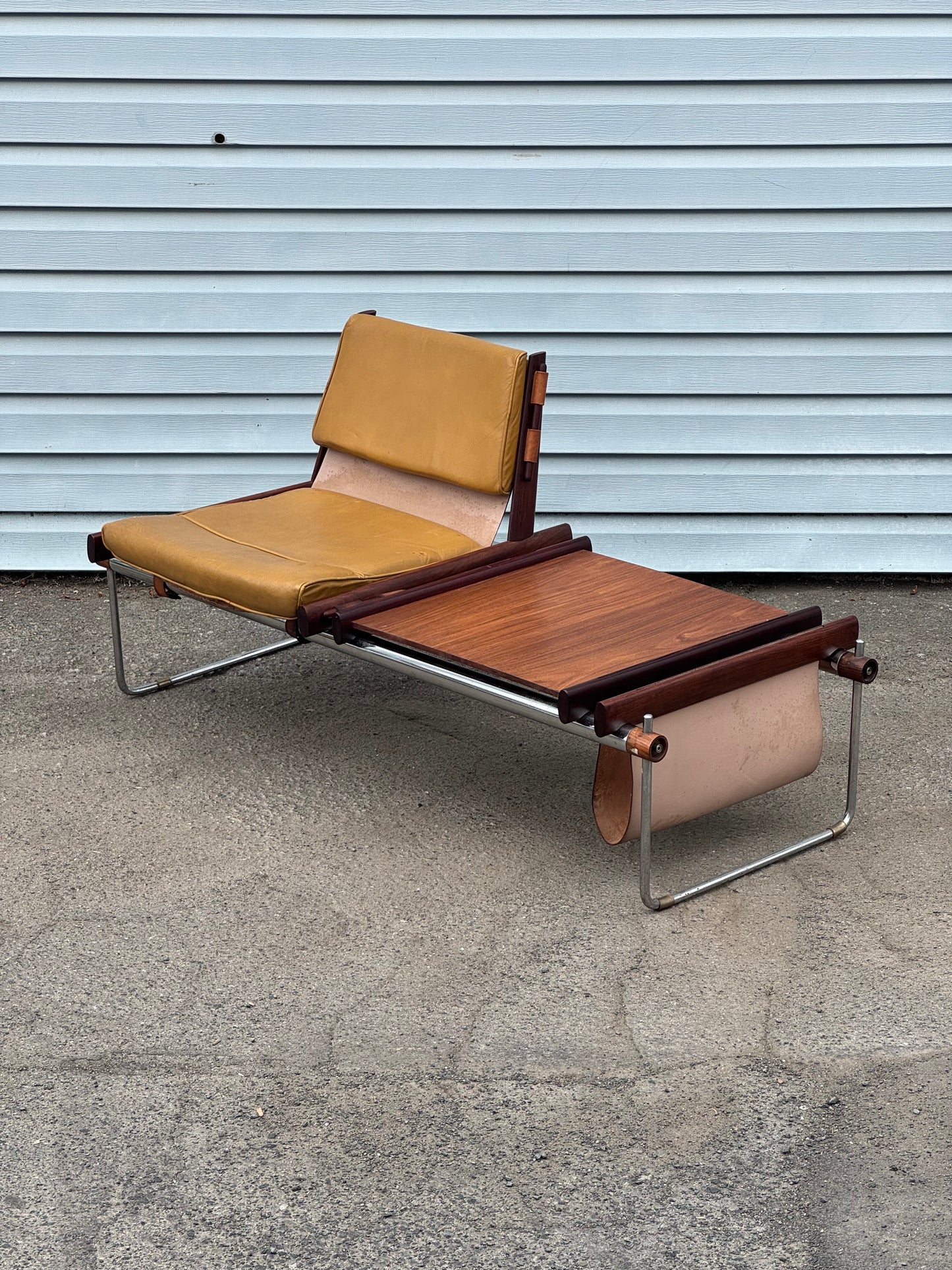 1960s MP-123 Modular Bench by Percival Lafer for Lafer, Completely Original