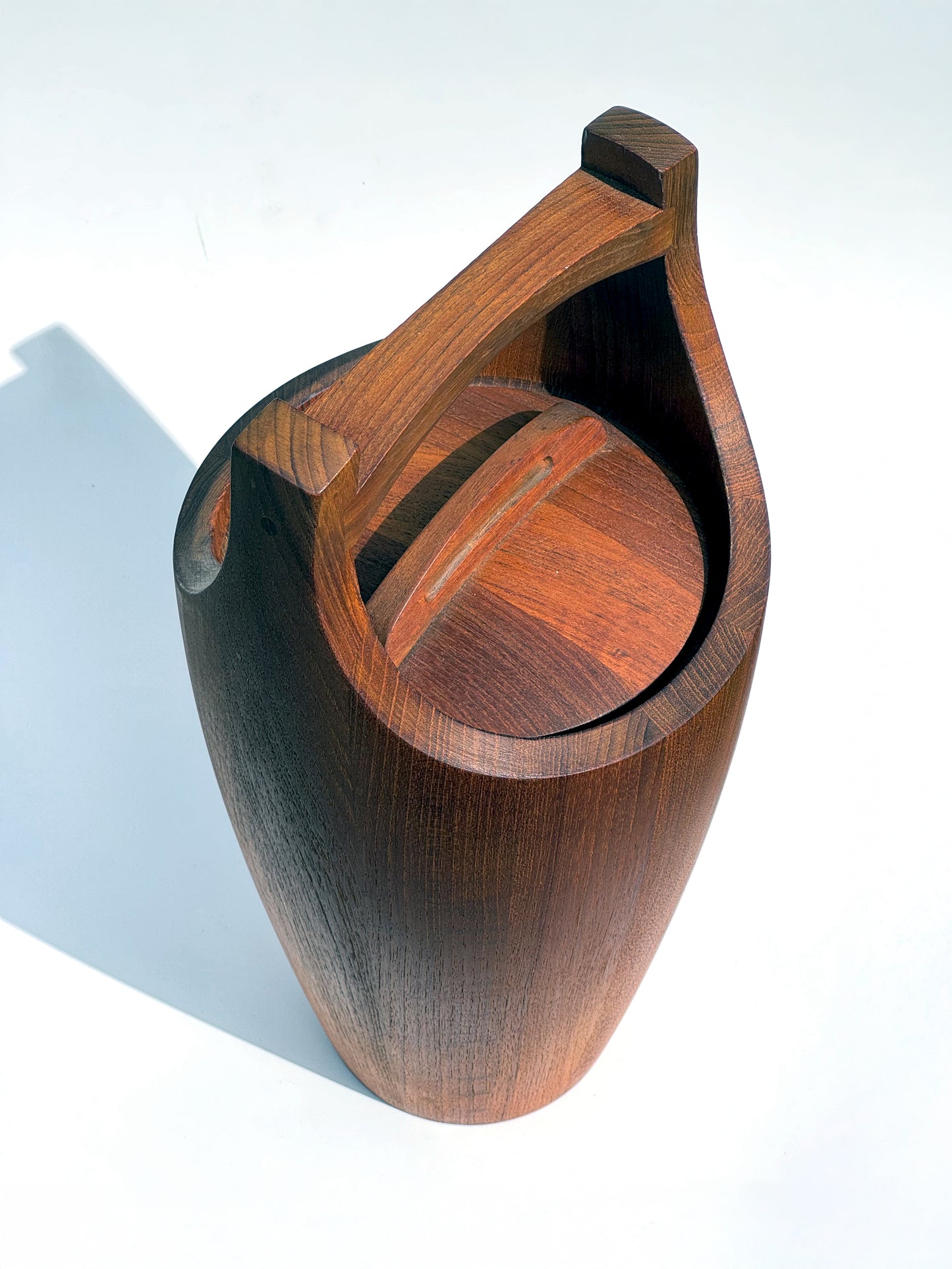 1960s Congo Ice Bucket by Jens Quistgaard for Dansk in teak