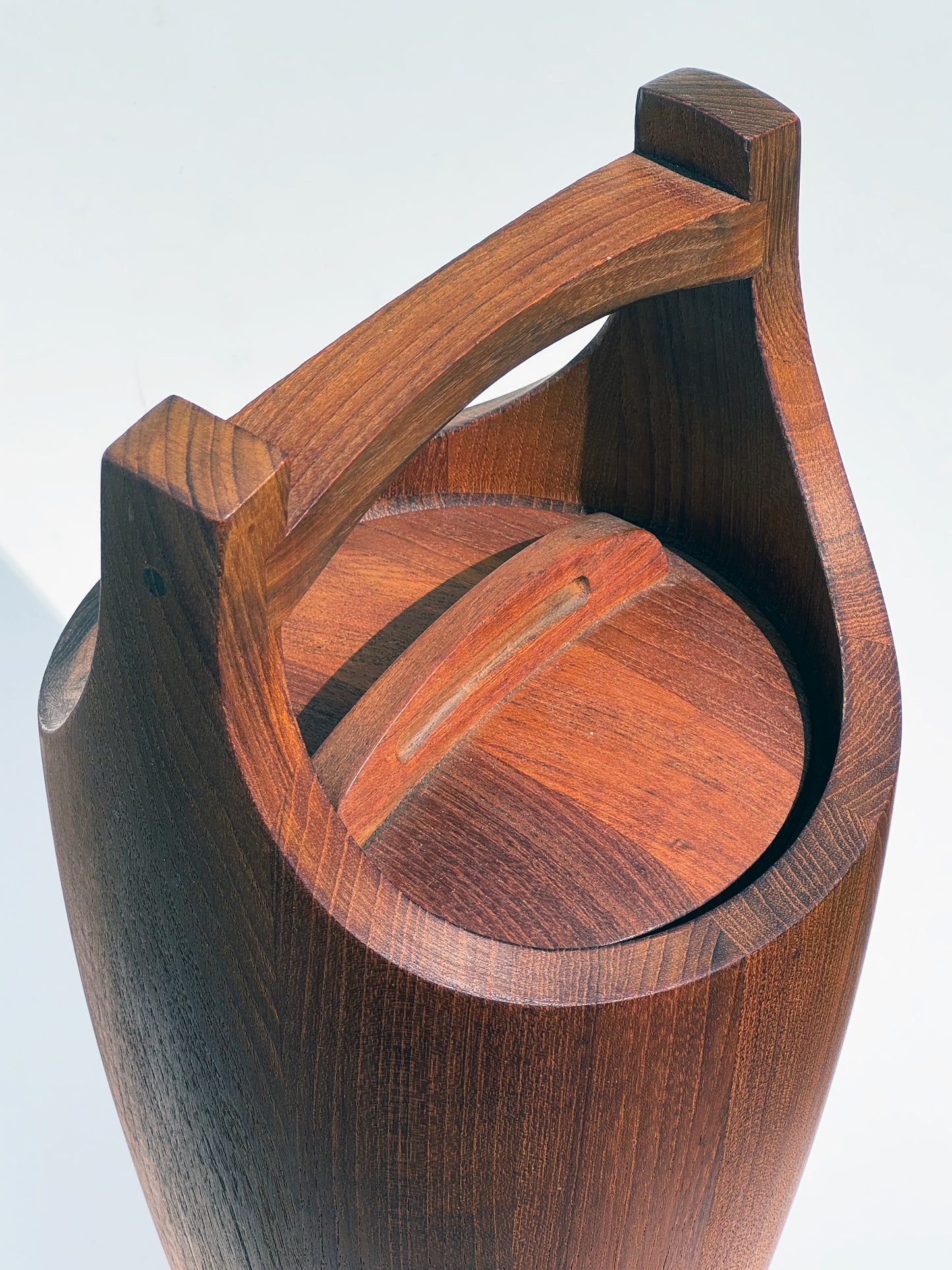 1960s Congo Ice Bucket by Jens Quistgaard for Dansk in teak
