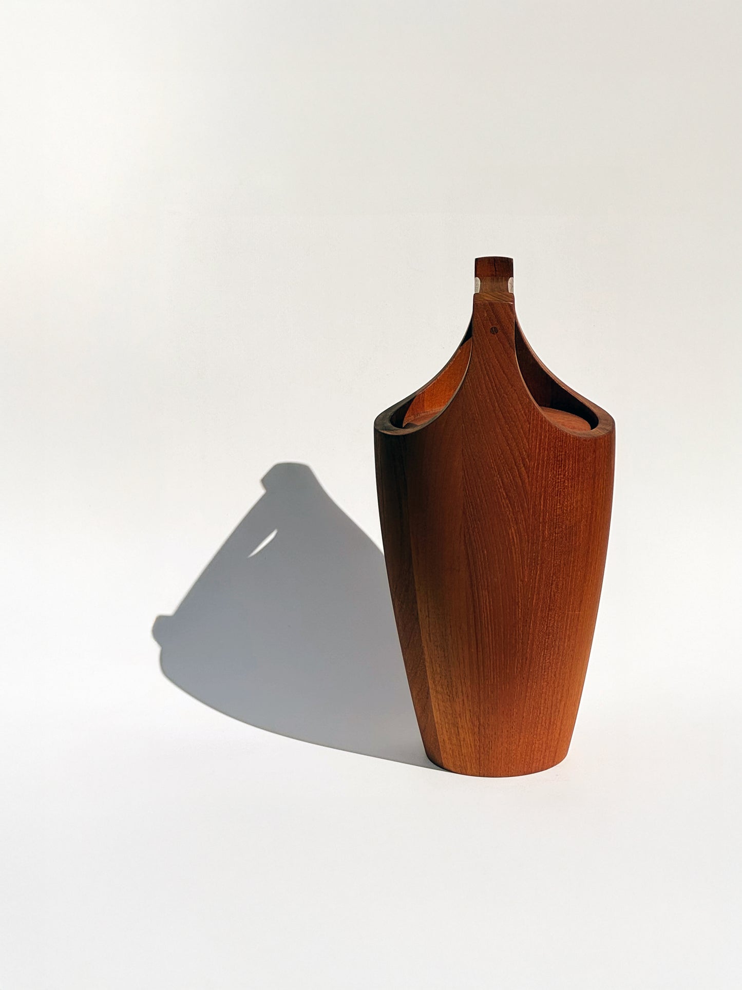 1960s Congo Ice Bucket by Jens Quistgaard for Dansk in teak
