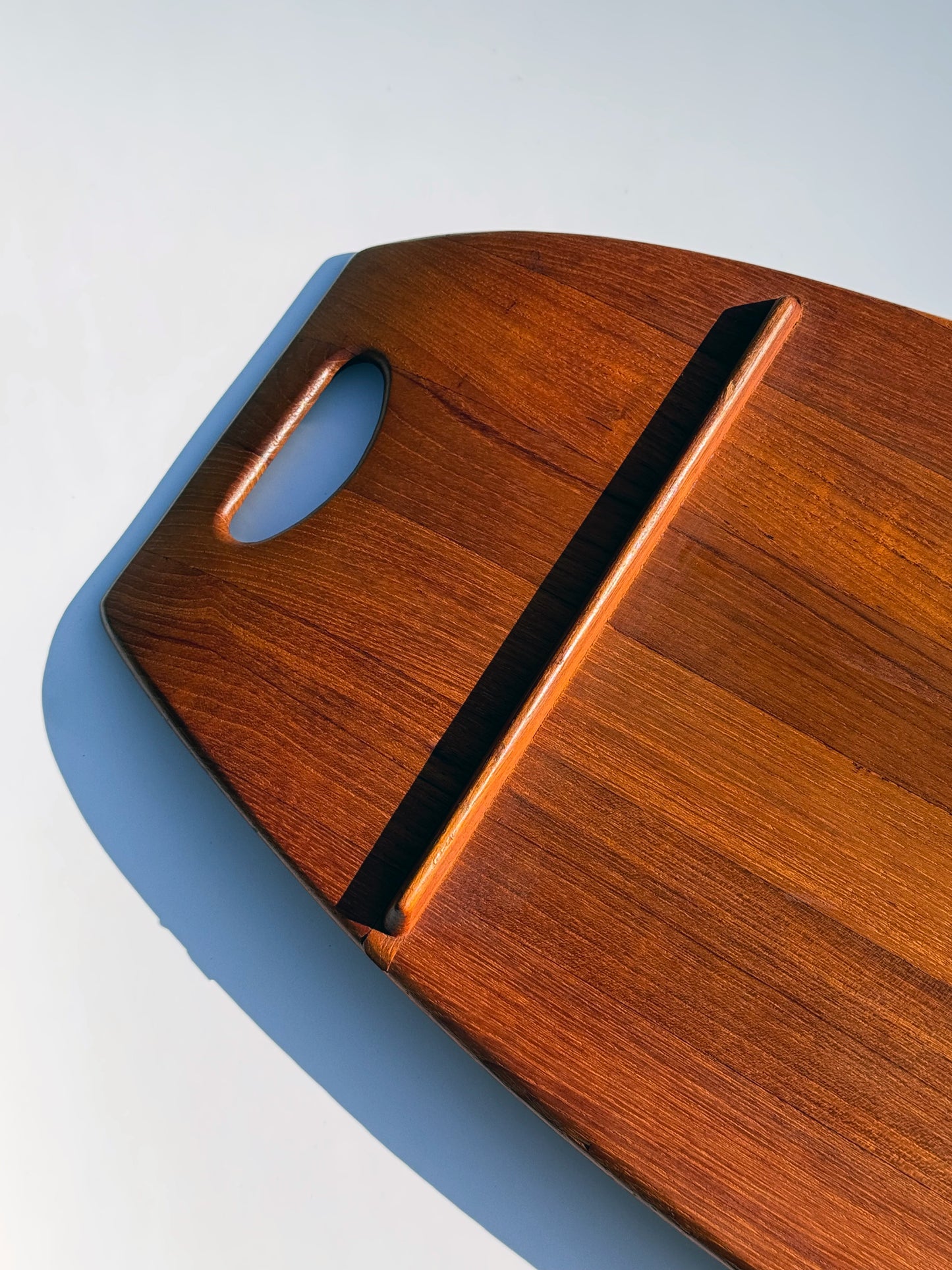 1960s Surfboard Tray by Jens Quistgaard for Dansk in teak
