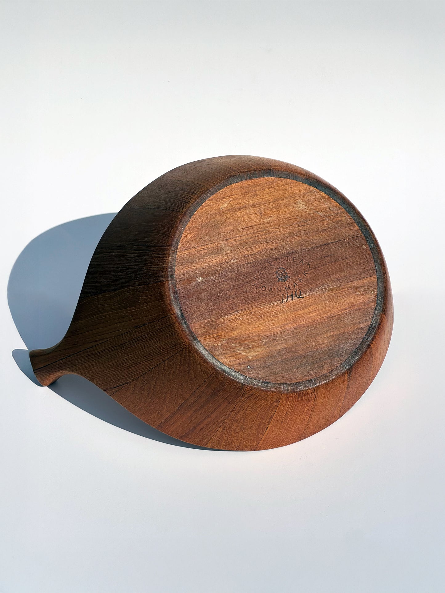 1960s Viking Bowl by Jens Quistgaard for Dansk in staved teak