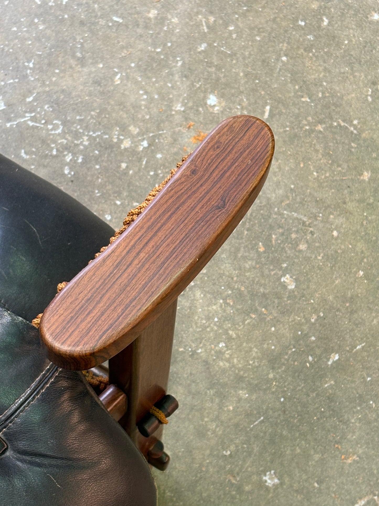 Authentic 1960s–1970s “Jangada” Chair by Jean Gillon for Italma Wood Art