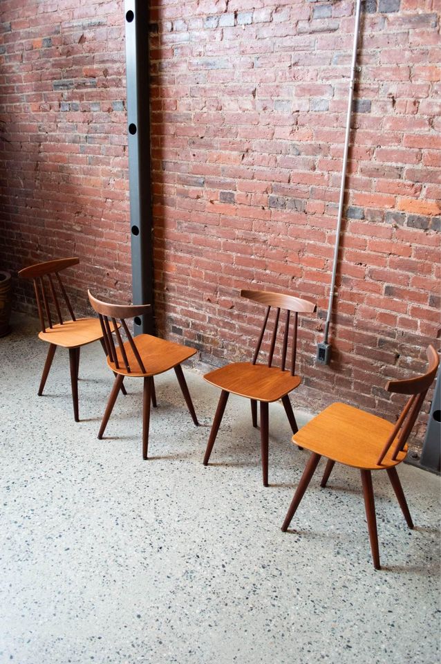 Chairs by Poul Volther for Frem Røjle