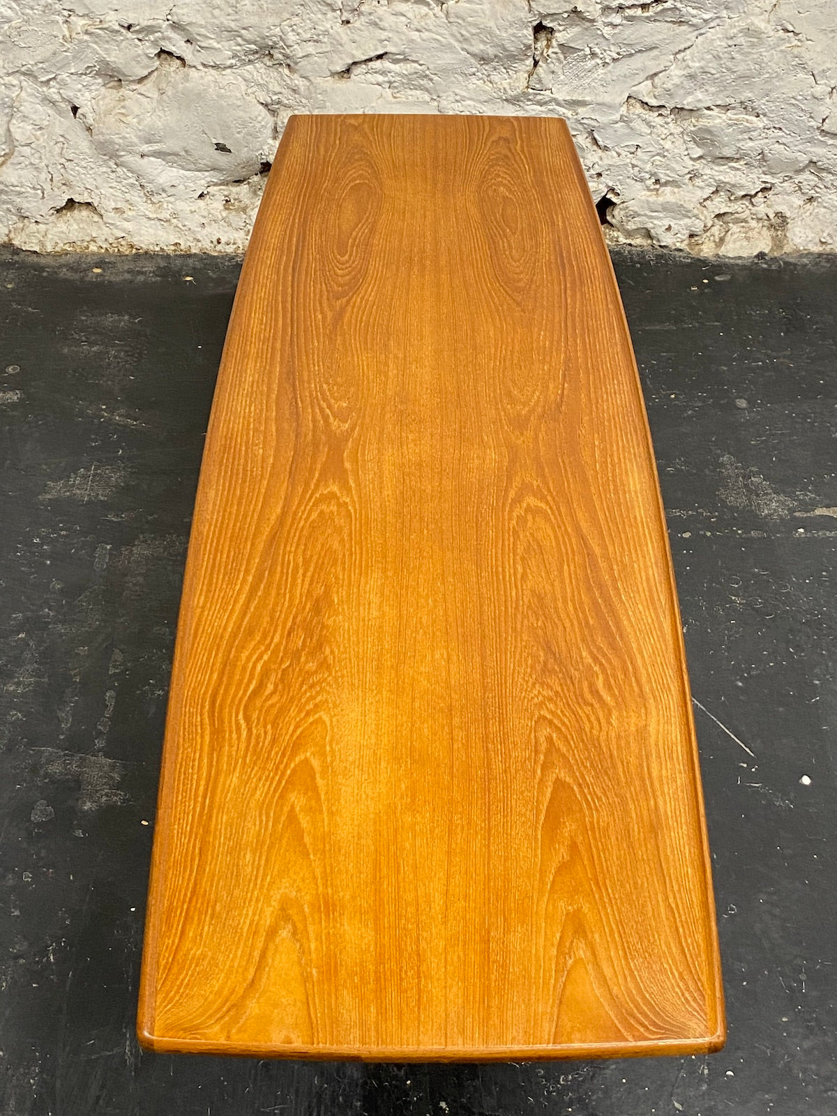 Danish Teak "Surfboard" Coffee Table