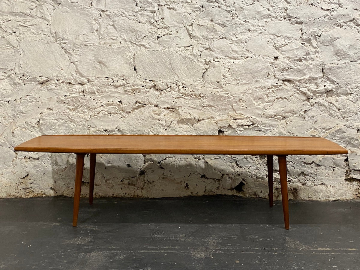 Danish Teak "Surfboard" Coffee Table