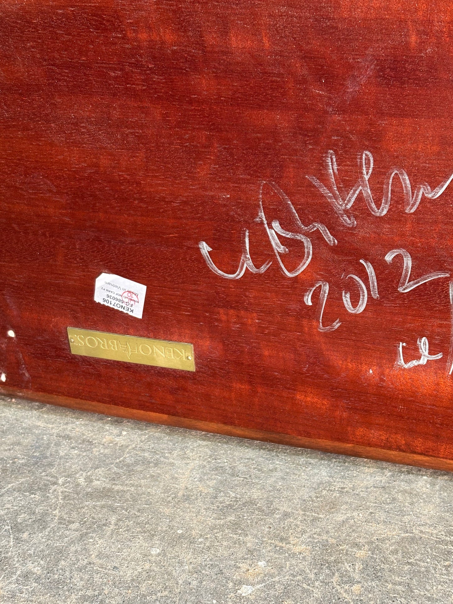 Keno Bros. Signed Desk for Theodore Alexander, Circa 2010s