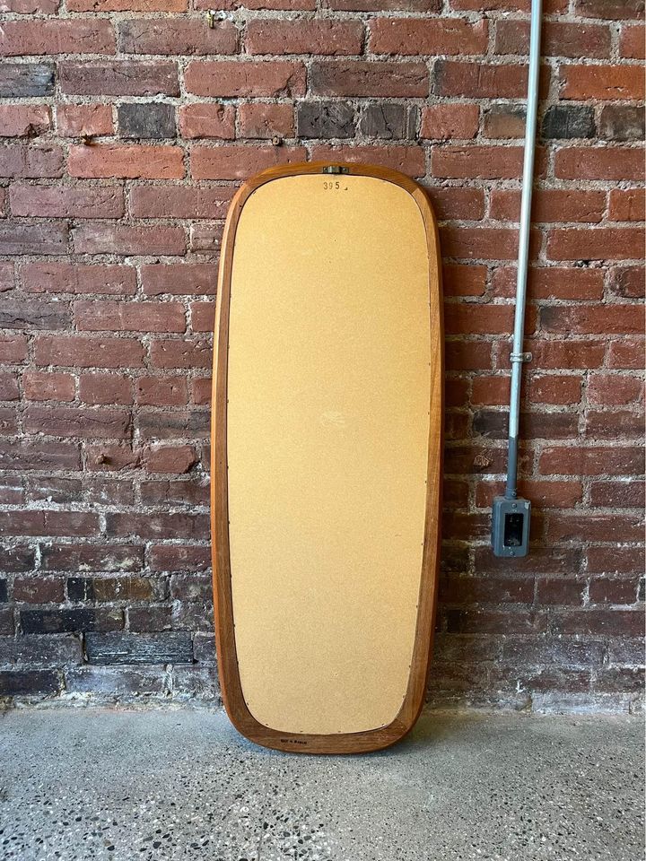 Mid-Century Danish Teak Mirror