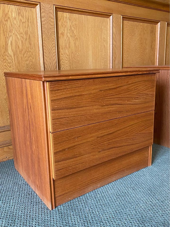 Mid Century Teak Small Chests  Dressers  Nightstands