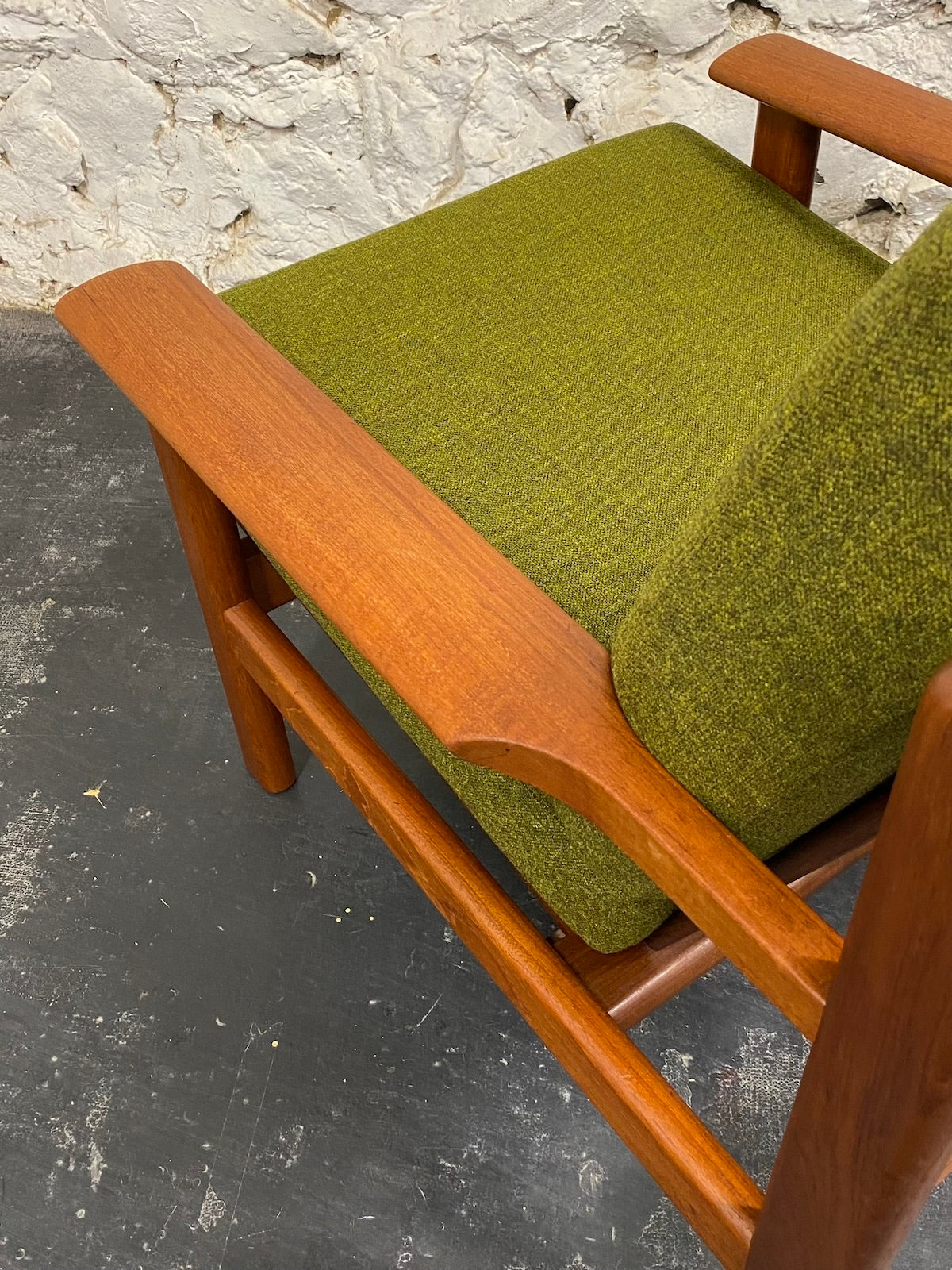 Model 390 Teak Lounge Chairs