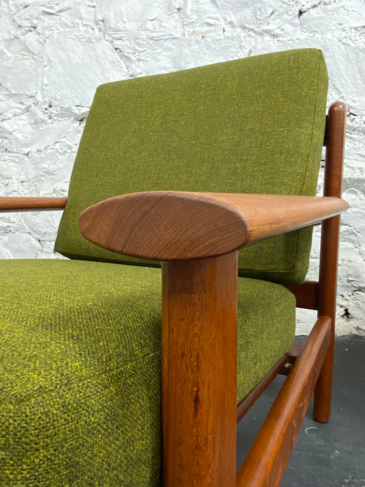 Model 390 Teak Lounge Chairs