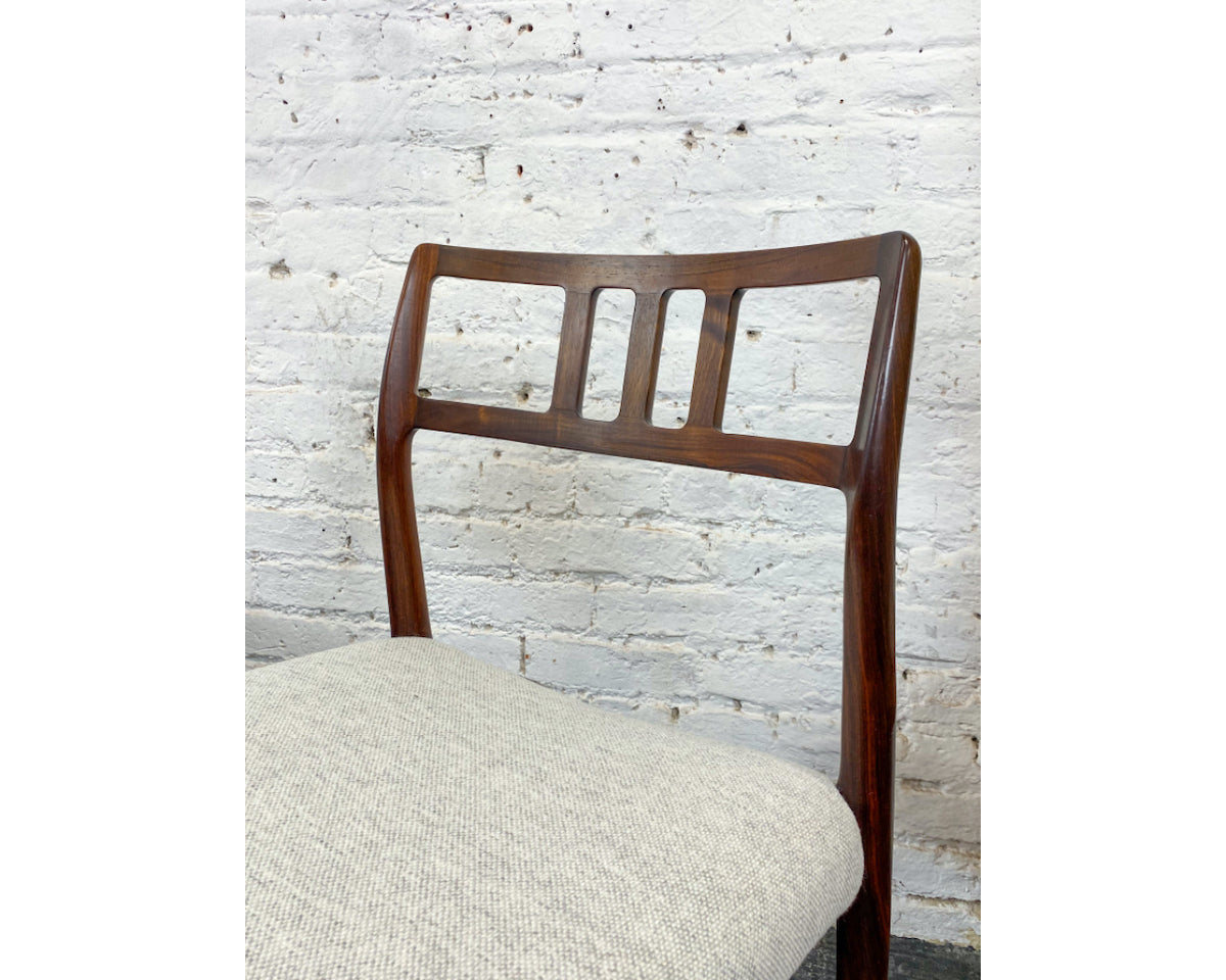 Model 79 Chairs in Rosewood by N.O. Moller