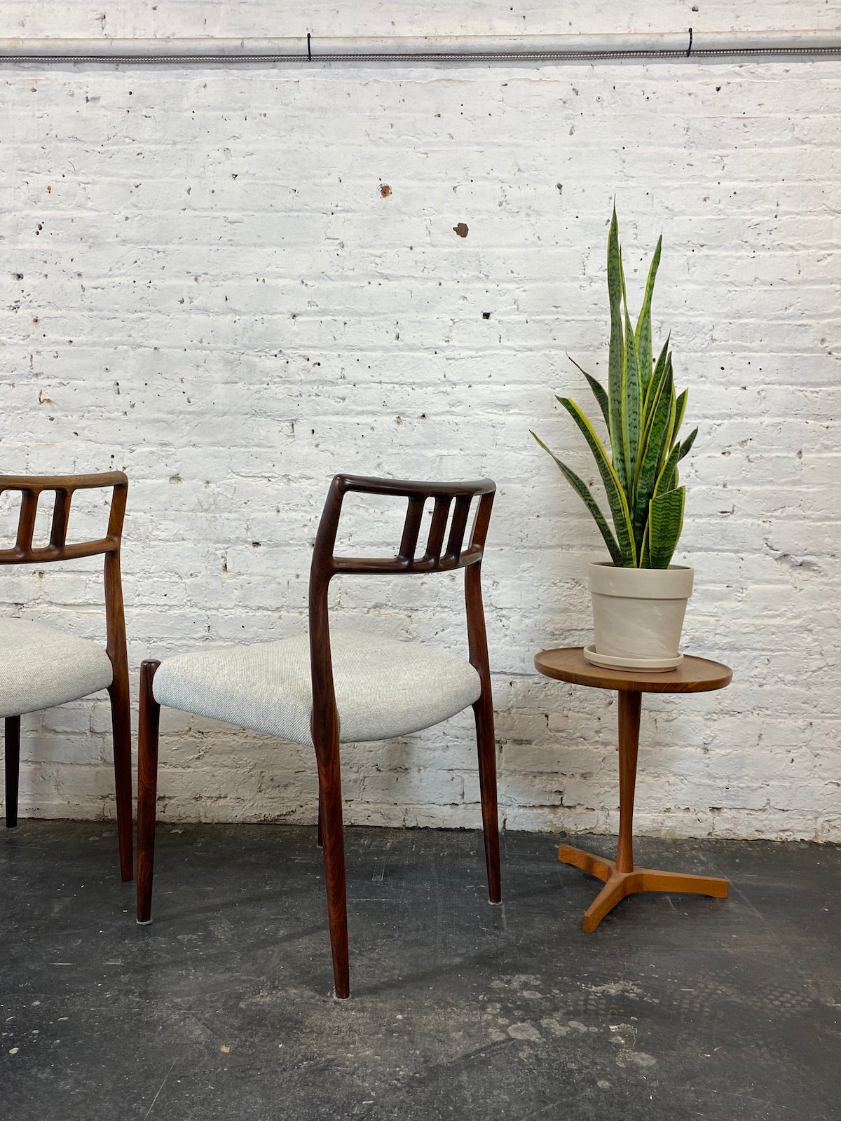 Model 79 Chairs in Rosewood by N.O. Moller