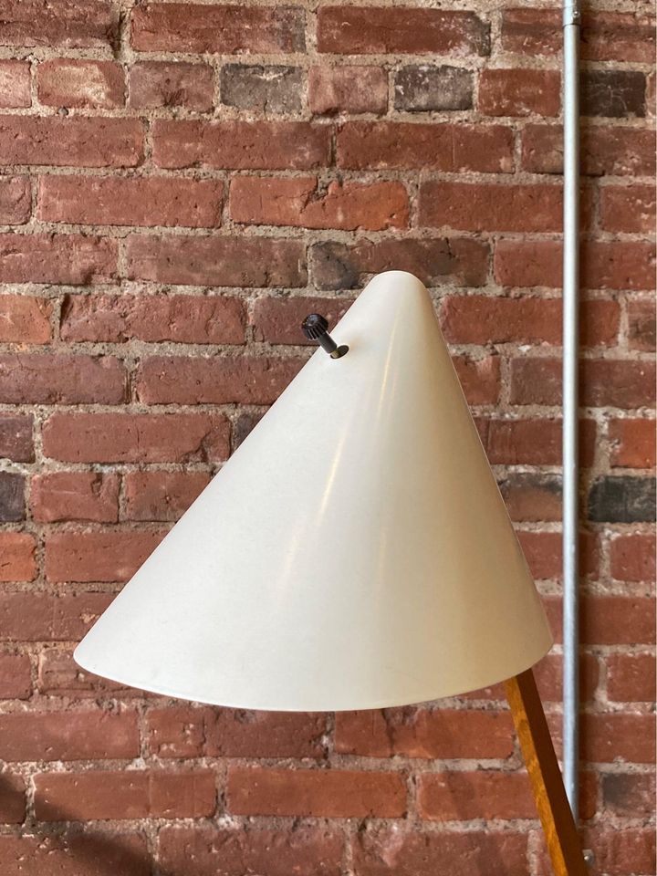 Model B54 Teak and Metal Desk Lamp by Hans Agne Jakobsson circa 1950