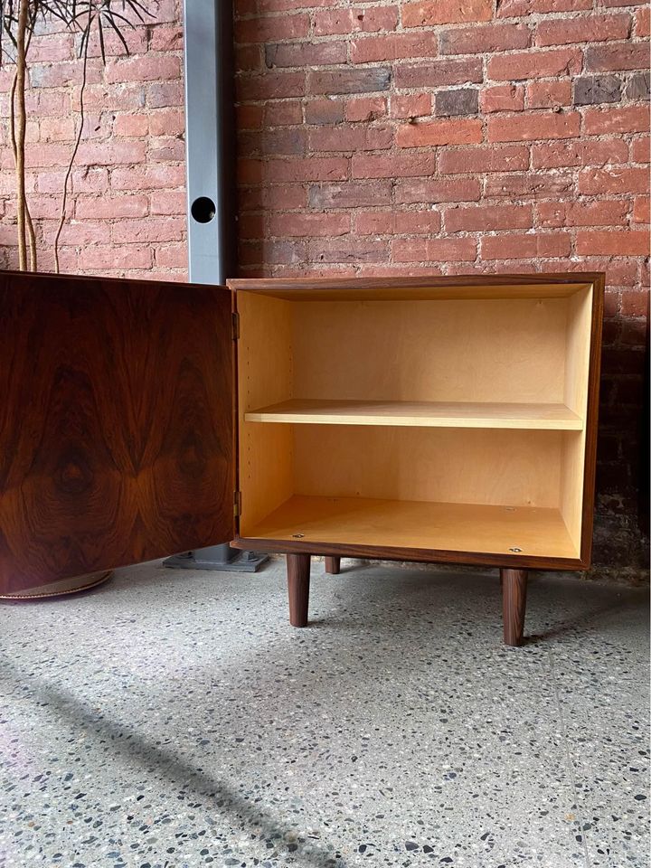 Pair of 1960s Brazilian Rosewood Cabinets by Hundevad & Co.