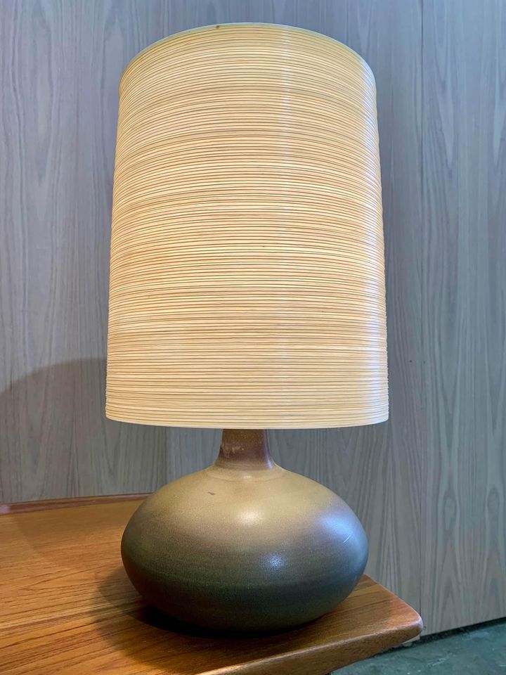 Pair of 1960s Lotte Ceramic Table Lamps