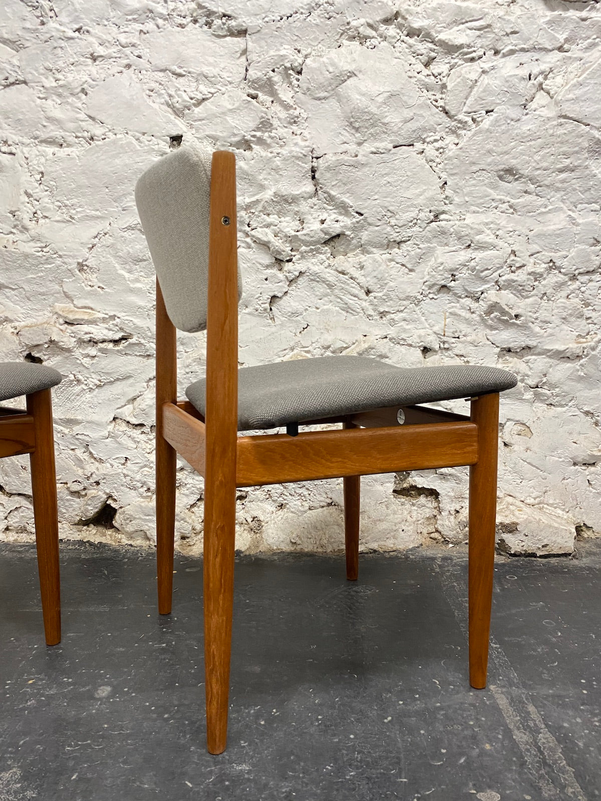 Pair of Finn Juhl Model 197 Chairs for France & Son