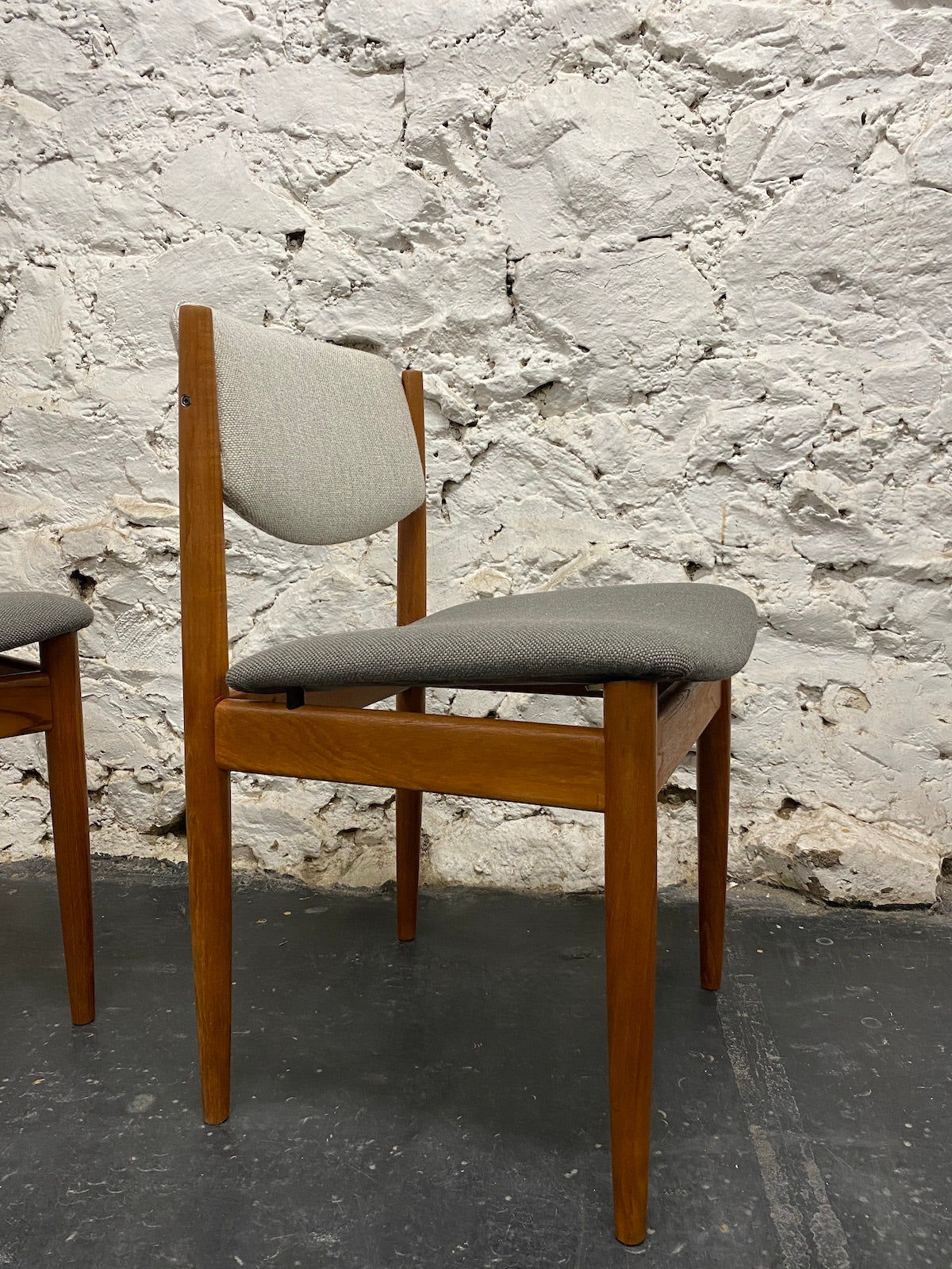 Pair of Finn Juhl Model 197 Chairs for France & Son