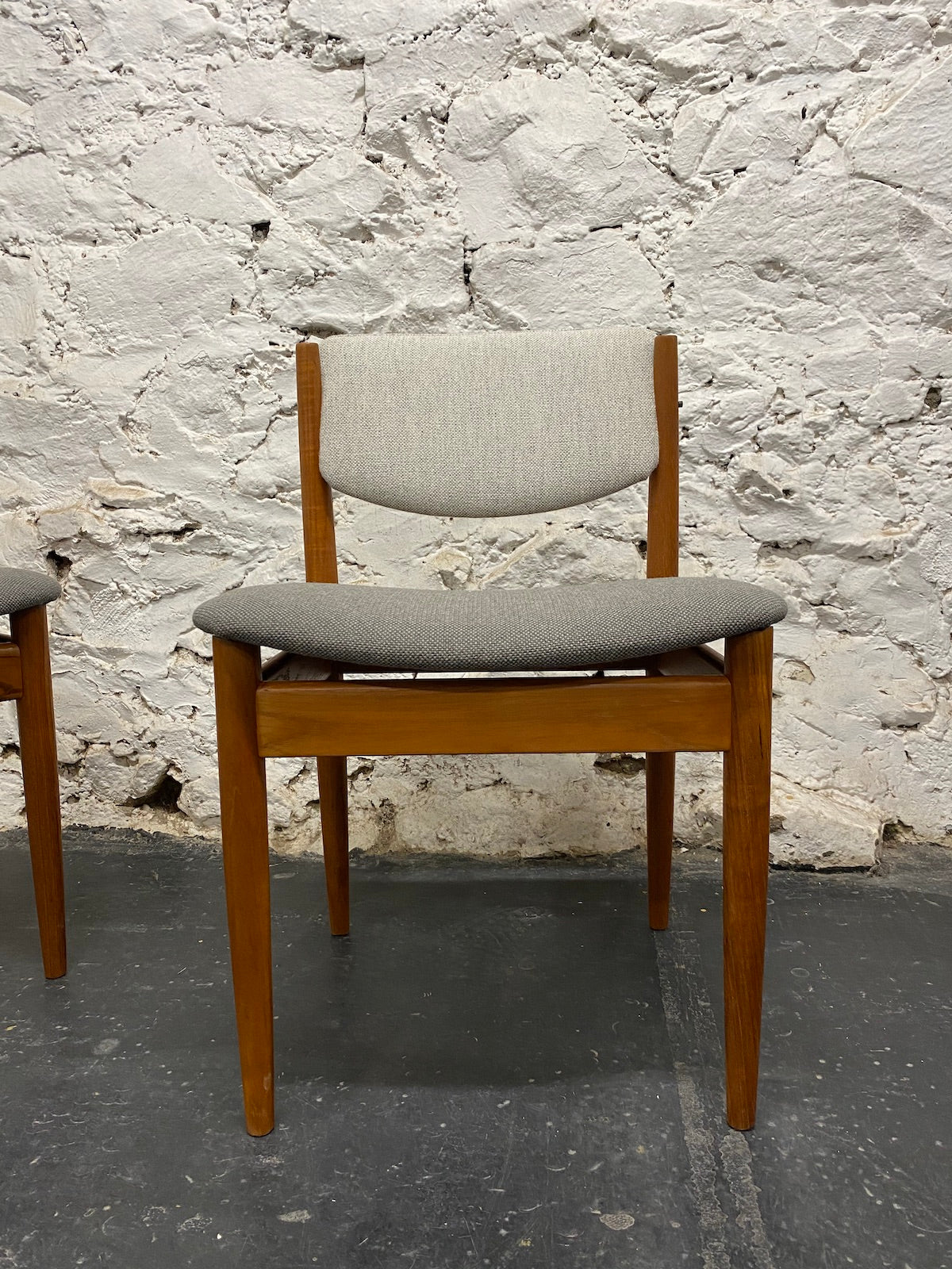 Pair of Finn Juhl Model 197 Chairs for France & Son