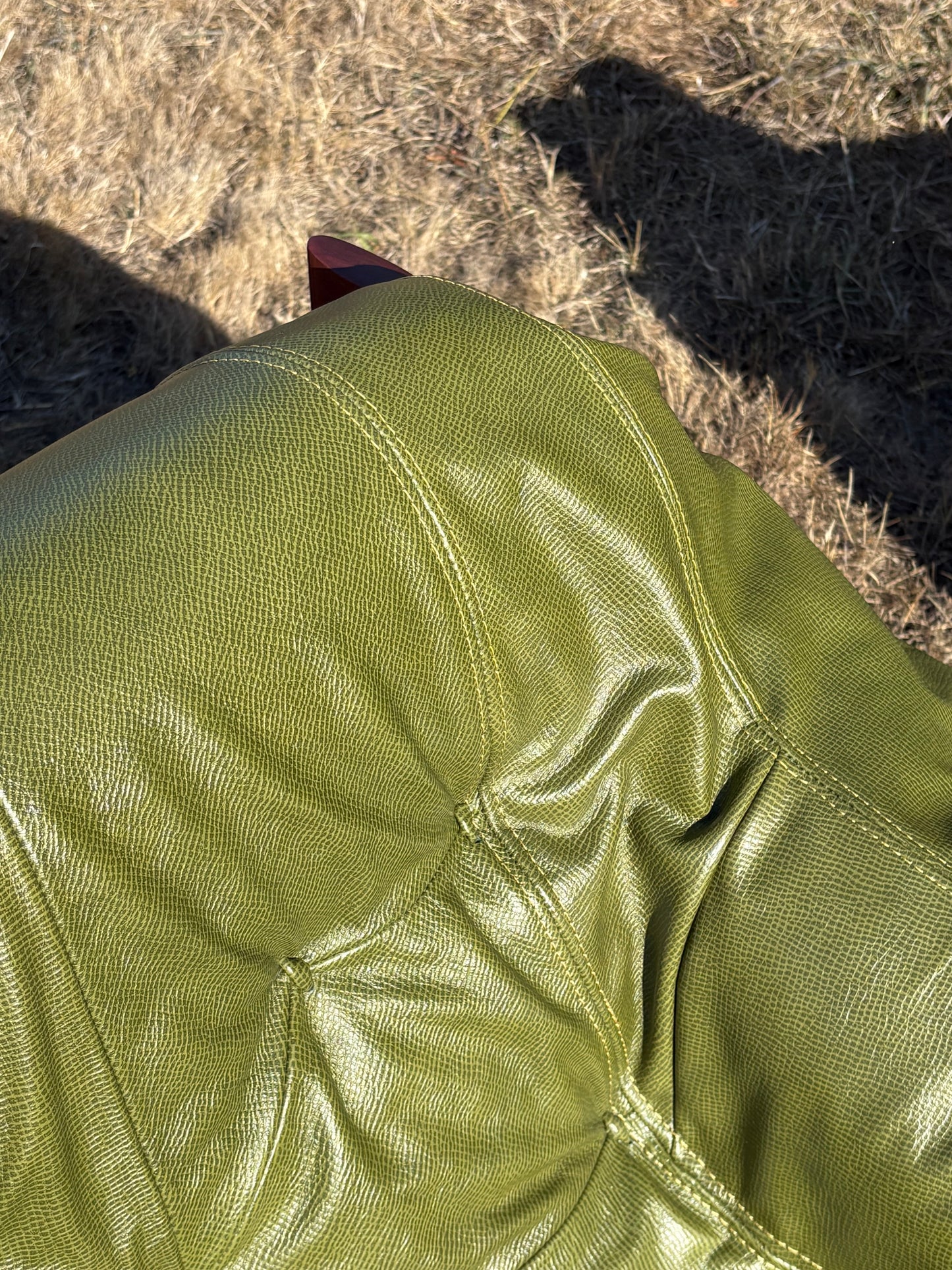 Pair of 1960s Brazilian Wood and Leather MP41 Chairs by Percival Lafer