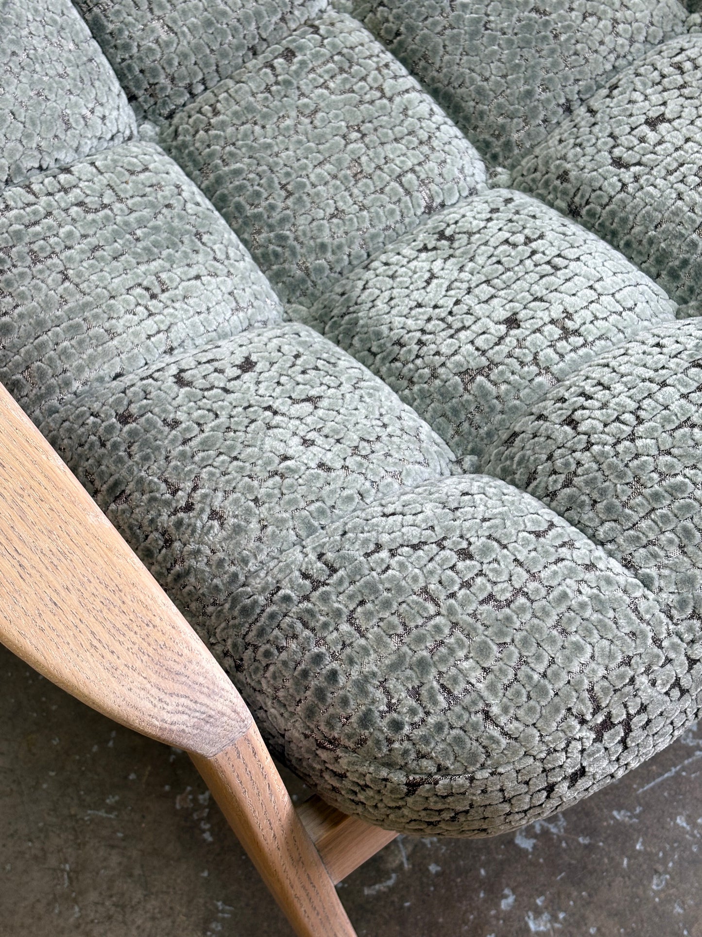 Pair of 1960s R Huber Scoop Lounge Chairs