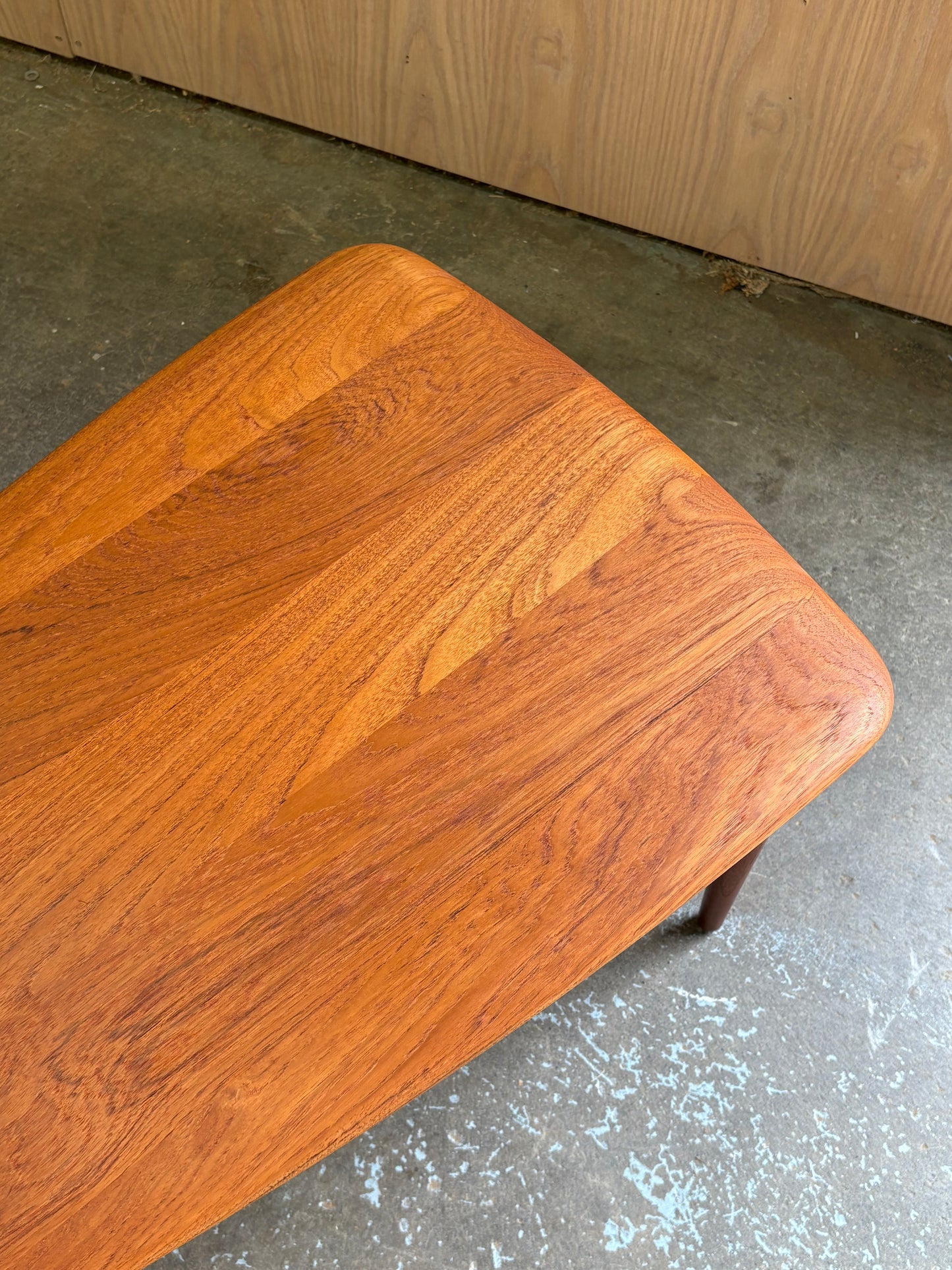Pair of 1960s Solid Teak End Tables by Peter Hvidt for France & Son