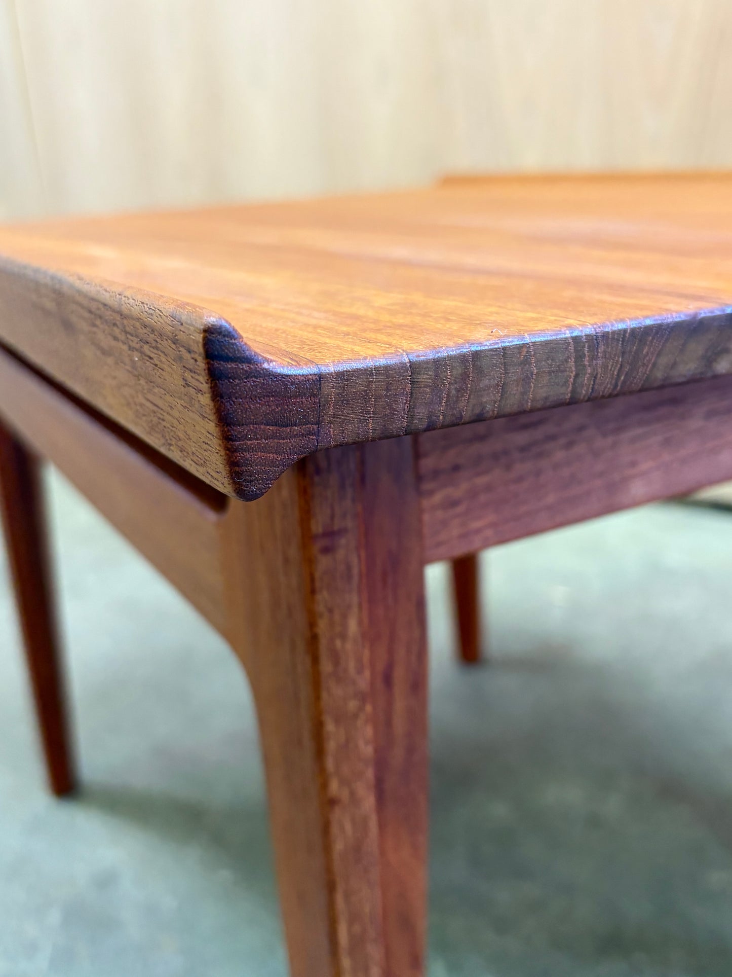 Pair of 1960s Solid Teak FD535 End Tables by Finn Juhl for France & Søn