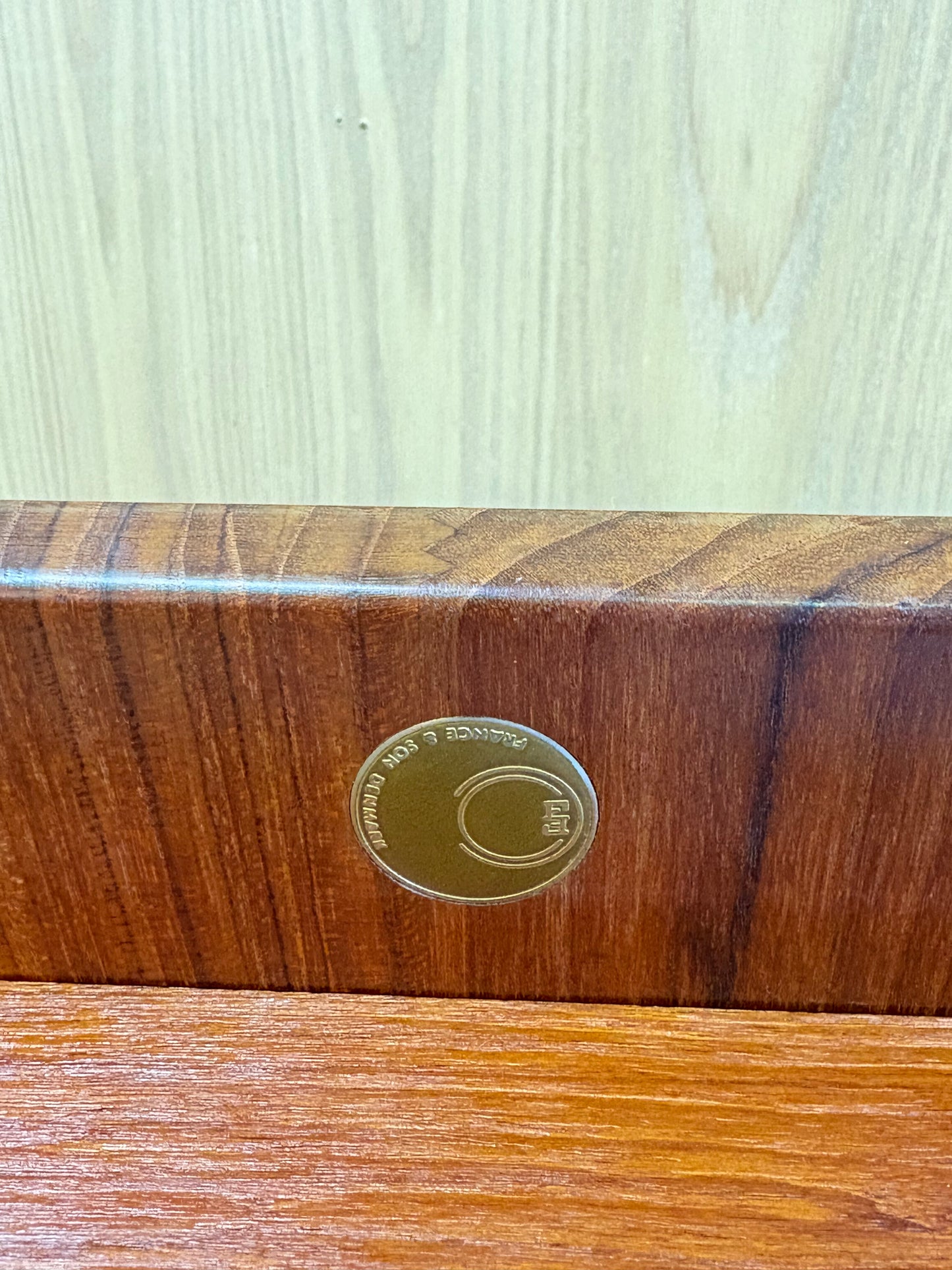 Pair of 1960s Solid Teak FD535 End Tables by Finn Juhl for France & Søn