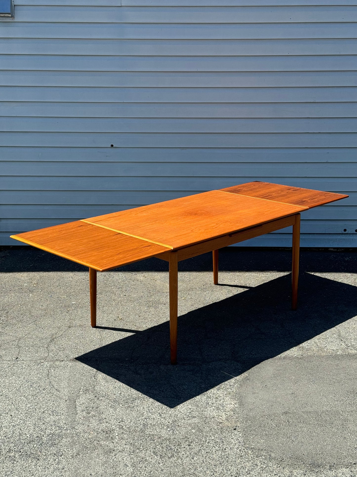 1960s Extending Dining Table by Ejstrupholm Møbelfabrik in teak