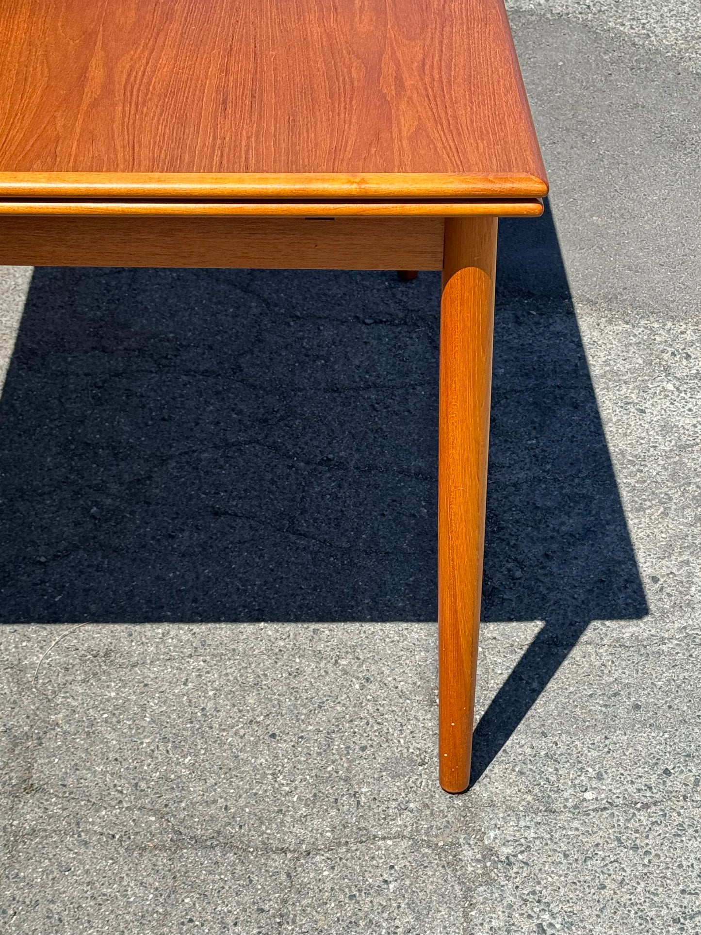 1960s Extending Dining Table by Ejstrupholm Møbelfabrik in teak