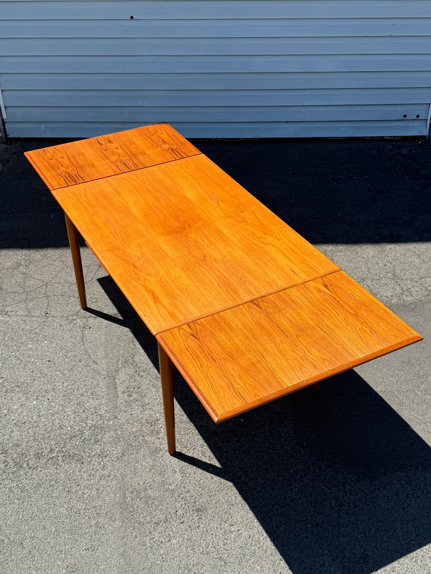 1960s Extending Dining Table by Ejstrupholm Møbelfabrik in teak