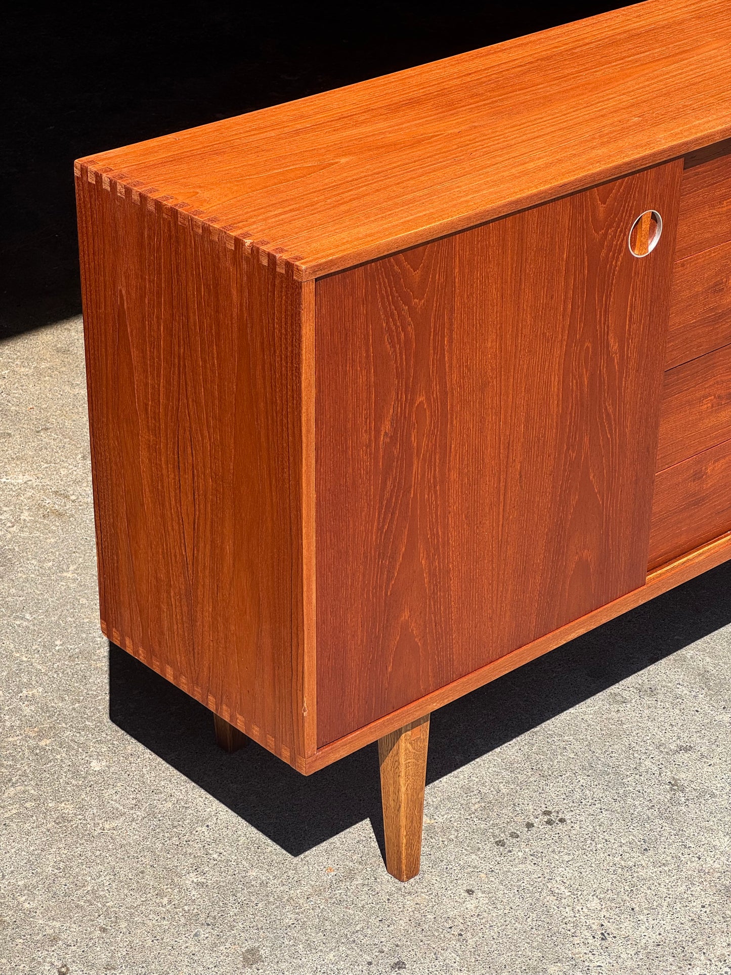1960s Credenza by Bräntorps Industrier in teak