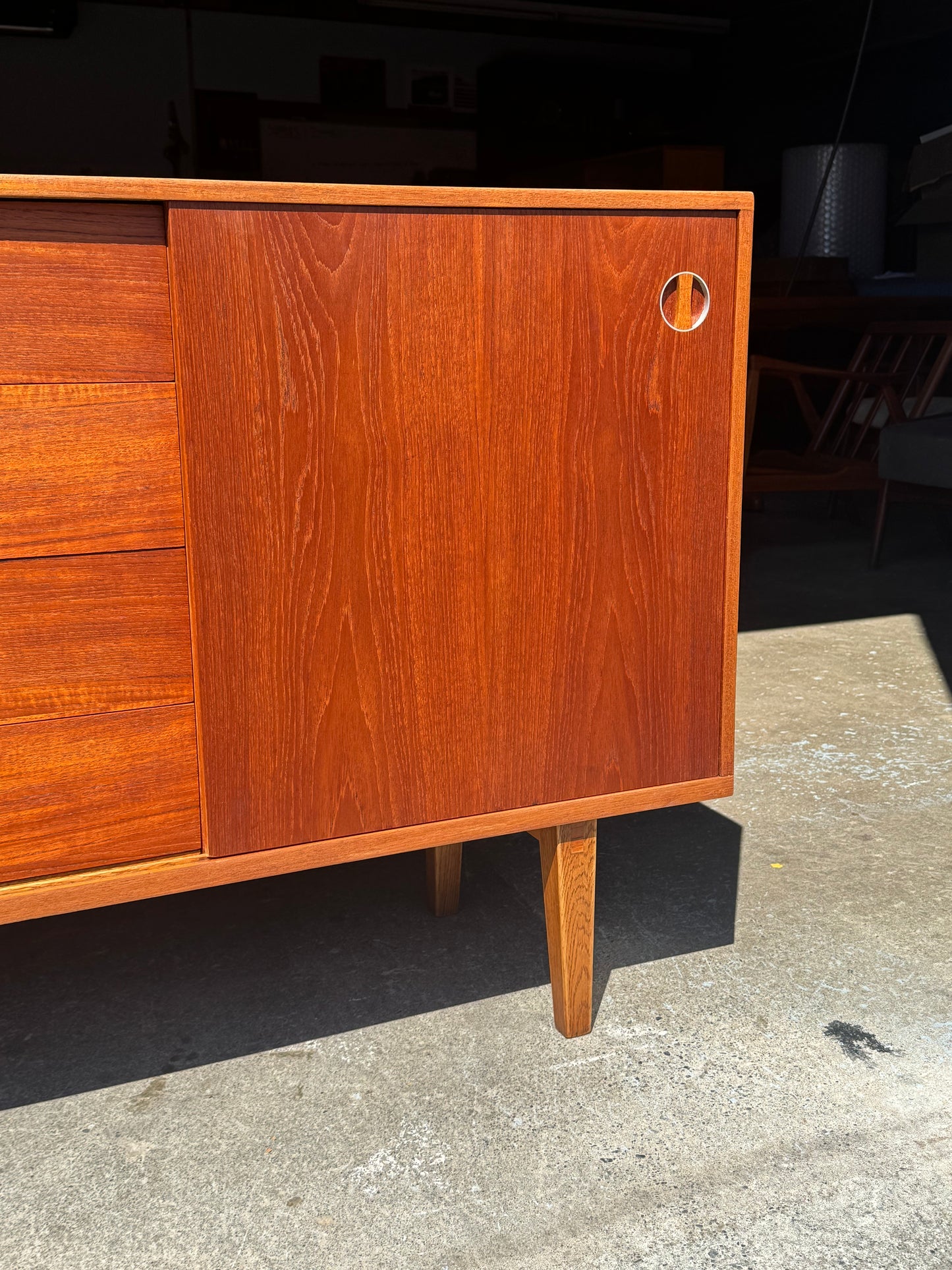 1960s Credenza by Bräntorps Industrier in teak