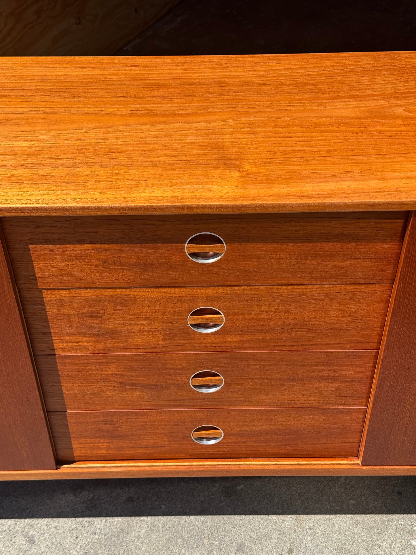 1960s Credenza by Bräntorps Industrier in teak